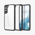 ACS03918 - Galaxy S22 Ultra 5G Case Ultra Hybrid in crystal clear showing the back
